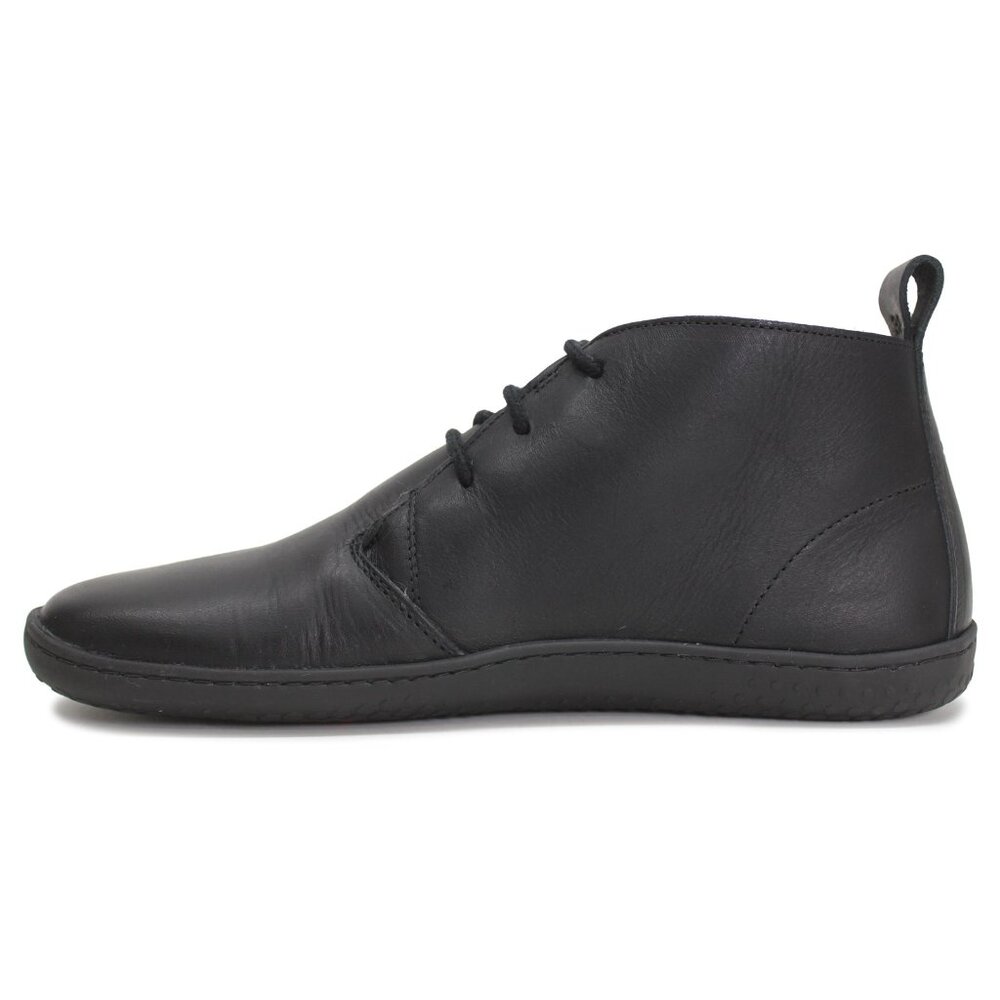 VivoBarefoot Gobi III Win Chukka Lined Black Leather Desert Boots Shoes Women - Picture 2 of 4
